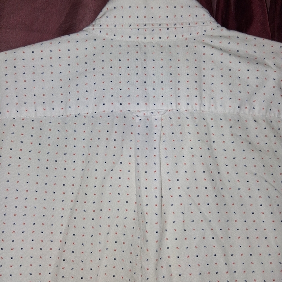 American Eagle Outfittersseriously Soft White Button Down Shirt Men SZ L - Picture 12 of 16